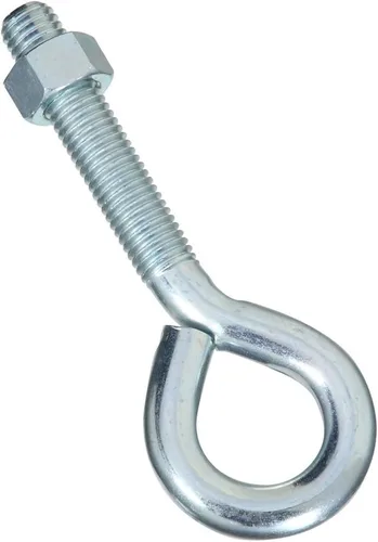Miniatura 6 de National Hardware N347-682 2160BC Perno de ojo en cinc, 5/8" x 10" (paquete de 2)
