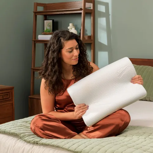 Miniatura 4 de Tempur-Pedic TEMPUR - Almohada para el cuello, perfil pequeño, color blanco