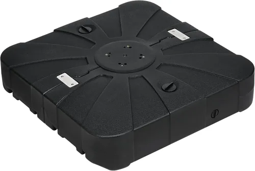 Miniatura 8 de Simple Deluxe - Base resistente para sombrilla de patio de 20" con soporte de acero, rellenable con agua, para exteriores, césped, jardín, redonda