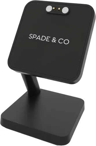 Miniatura 6 de Spade & Co Paquete de 4 relojes inteligentes de salud con base de carga, monitor de frecuencia cardíaca, sueño y SpO2, podómetro, batería de más