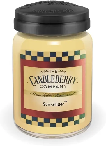 Candleberry Candles | Fragancias fuertes para el hogar | Vertidas a mano en los Estados Unidos | Altamente perfumadas y duraderas | Tarro grande de