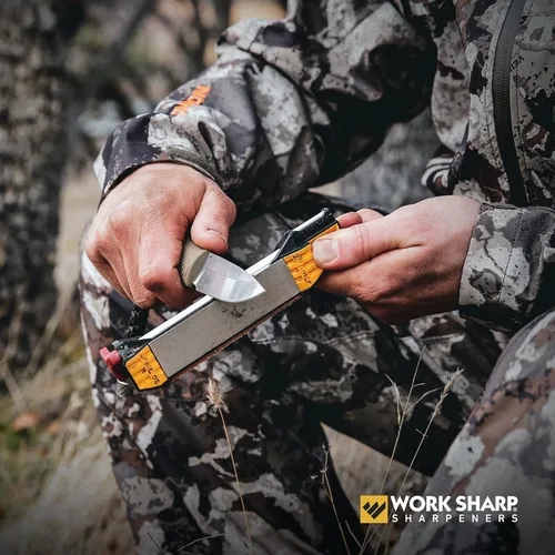 Miniatura 8 de Work Sharp Afilador de Campo Guiado, Herramienta Compacta de Afilado de Cuchillos de Caza para Viajes