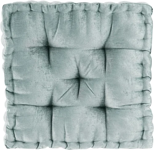 Miniatura 16 de Intelligent Design Azza Almohada de Piso, Cojines Grandes para Sentarse para Adultos, Almohada de Piso para Meditación o Yoga, Chenille Lustroso