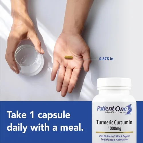 Miniatura 3 de Curcumina de cúrcuma 1000mg - 60 cápsulas.