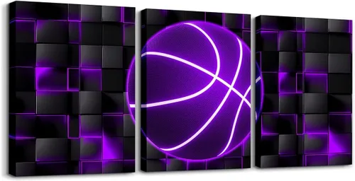 Miniatura 17 de Feelyou Cuadro azul de carreras para pared, 12 x 16 pulgadas, 3 piezas de autos deportivos de velocidad, lienzo para decoración de pared, diseño