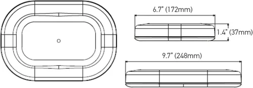 Miniatura 3 de HELLA H27996001 Micro Barra de Luz 100 LED, Ámbar, Fija, 12/24V