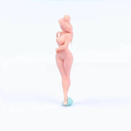 Miniatura 3 de Figura 1/64 Anime Sexy Street Beauty Modelo Escena en miniatura GK necesita ser coloreado por ti mismo-No6