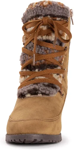 Miniatura 2 de MUK LUKS Botas de encaje Lilah para mujer