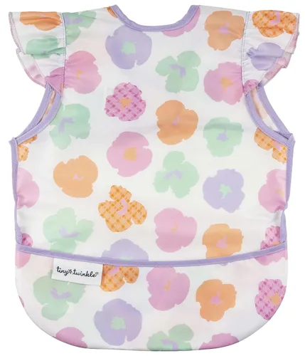 Miniatura 28 de Tiny Twinkle - Babero a prueba de desordenes para bebés varones Babero impermeable para niños pequeños para comer Delantal para bebé para Space