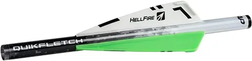 Miniatura 6 de New Archery Products NAP Quikfletch Hellfire Plumas de 2" Sistema de Empennado de Flechas