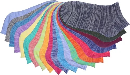 Miniatura 2 de Tipi Toe Women's 20 Pairs Colorful Patterned Low CutNo Show Socks