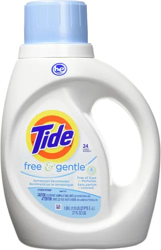 Miniatura 23 de Tide Free & Gentle - Detergente líquido suave para ropa, 64 cargas