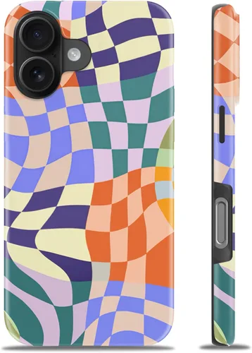 Miniatura 207 de Goodon para iPhone 17 Pro, Funda Estética de Gato Negro y Niña Naranja, Compatible con Magsafe, Funda Protectora Retro Única y Moderna de Silicona