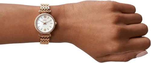 Miniatura 4 de Fossil Carlie Mini Reloj casual de cuarzo de acero inoxidable para mujer