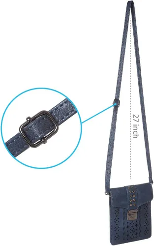Miniatura 5 de MINICAT INICAT Women RFID Blocking Small Crossbody Bags Cell Phone Purse Built in Wallet