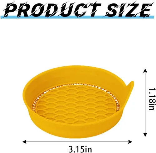 Miniatura 2 de zipelo Portavasos para automóvil con brillantes, paquete de 4, portavasos universal para vehículo, antideslizante, con inserto, accesorios