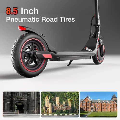 Miniatura 7 de iScooter Electric Scooter Adults & Big Kids, Cruise Control, Dual Braking System, Smart App, Foldable Electric Scooter for Commuting & Campus Use