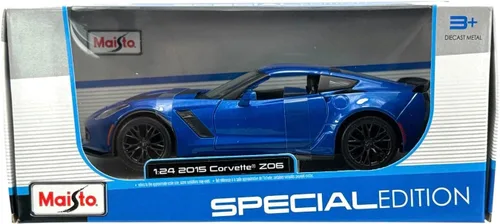 Miniatura 2 de Maisto – 31133bl – Chevrolet Corvette Z06 2015 – Escala 1: 24