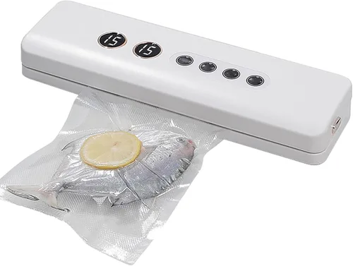 Máquina selladora al vacío, ahorrador de alimentos inalámbrico, ancho de bolsa de vacío de 12.6 pulgadas, aparato de cocina portátil de ABS con