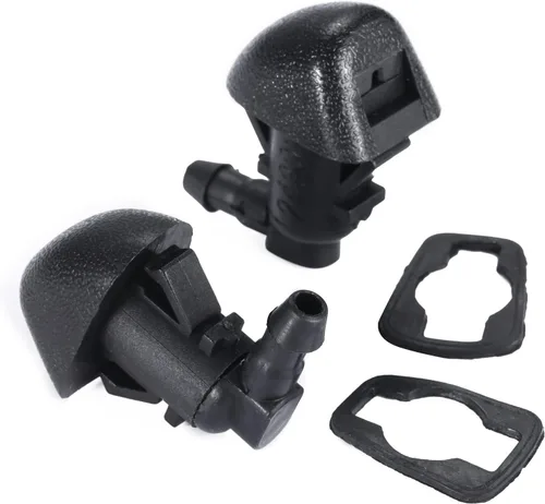 2 PCS Front Windshield Washer Nozzles for Pilot 2009-2015, Car Window Wiper Arm Sprayer Squirter Nozzle Replacement Vehicle Cleaning Accessories