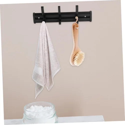 Miniatura 8 de DOITOOL Percha de baño para almacenamiento de inodoro, ganchos para ducha, gancho para toallas de baño
