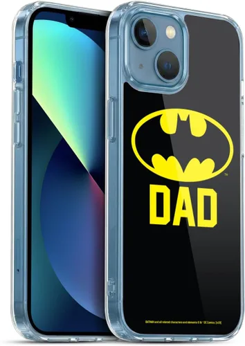Miniatura 230 de Head Case Designs Funda de gel con licencia oficial de Batman DC Comics Bat Signal Logos [protección de grado militar] compatible con Apple iPhone 7