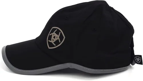 Miniatura 4 de ARIAT Gorra Ponyflo negra para mujer con cierre de velcro