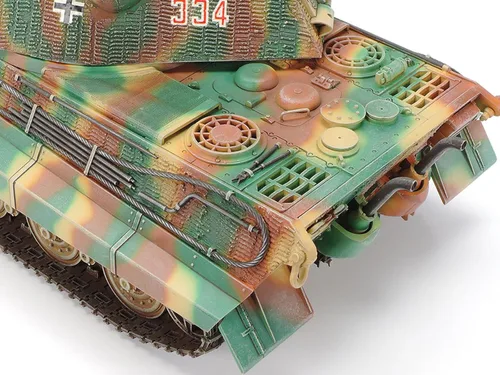 Miniatura 6 de Tamiya Models Rey Tigre (Torreta Porsche)