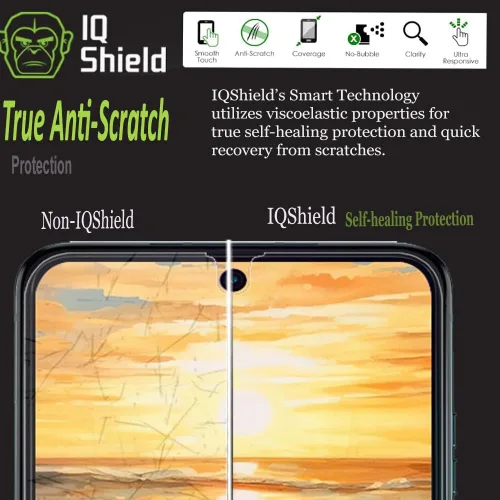 Miniatura 5 de IQShield Paquete de 2+2 protectores de pantalla para Motorola Razr Ultra (2026/2025) / Razr+ Plus (2026/2025/2024), película de TPU transparente