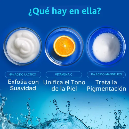 Miniatura 8 de Chemist at Play UnderArm Roll-On con 5% AHA Ácido láctico y mandélico Previene el olor, ilumina la piel y exfolia las axilas Para pieles