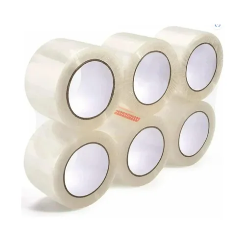 Miniatura 7 de Cinta de embalaje transparente resistente, 6 rollos de 2 pulgadas x 110 yardas (330 pies) por rollo de cinta de sellado de cartón para embalaje