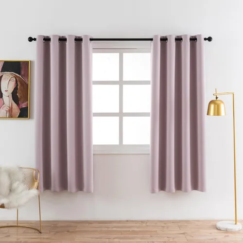 Miniatura 17 de MANGATA CASA - Cortinas opacas con estrellas para dormitorio - Juego de 2 cortinas de ventana para guardería con ojales – Cortinas opacas