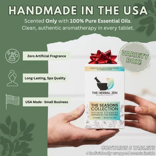 Miniatura 2 de Shower Steamers - Tabletas de aromaterapia – Paquete variado – Bombas de ducha para aromaterapia fabricadas en Estados Unidos – Regalo del día