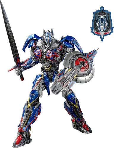 YOLOPARK Transformers: El último caballero Optimus Prime con armamento mejorado, figura de acción Transformers de 7.87 pulgadas altamente articulada