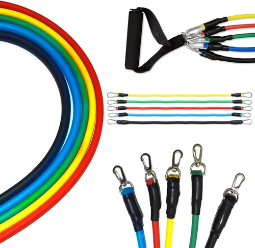 Miniatura 2 de Bandas de resistencia, juego de bandas de resistencia, bandas de entrenamiento de fuerza, bandas de ejercicio para hombres y mujeres, bandas