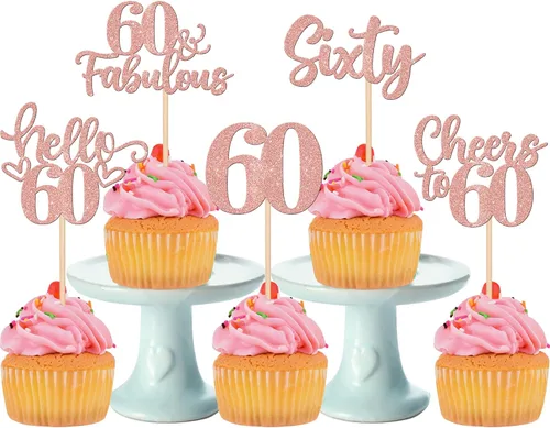 Miniatura 87 de 30 piezas de adornos para cupcakes de 12 cumpleaños feliz, brillantes doce, hola 12, felicitaciones a 12 años, adornos para cupcakes, 12