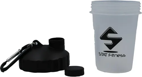 Miniatura 4 de Mini Shot (paquete de 3) Recipiente de proteína en polvo para preentrenamiento, embudo de suplemento con llavero, contenedor de viaje para gimnasio