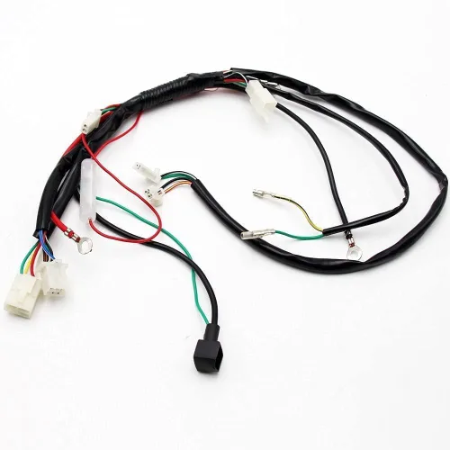 Miniatura 6 de PRO BAT - Arnés de cableado completo con bobina de solenoide y regulador para motos de tierra Pit Bike de arranque eléctrico de 50 cc, 70 cc, 90 cc
