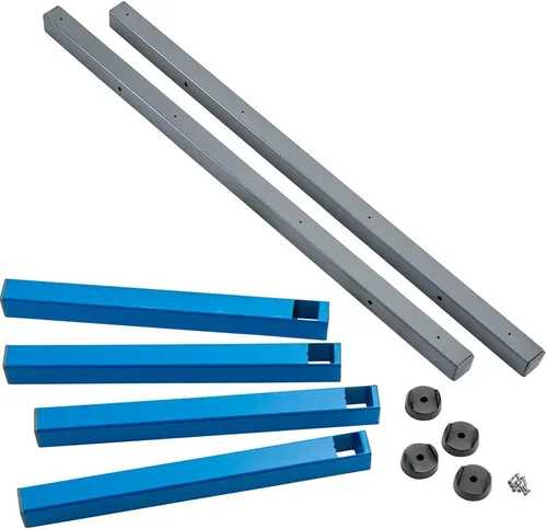 Miniatura 3 de ROCKLER Estante de madera de 4 niveles, para tienda de pared, sótano, organizador de garaje, estante de almacenamiento de pared para madera, moldeo