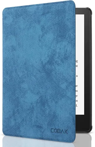 Miniatura 11 de CoBak Funda para Todos los Kindle Nuevos de 6 Pulgadas 2024 y 2022 (11ª Generación) - Cubierta Inteligente de Cuero PU, Suspensión y Activación
