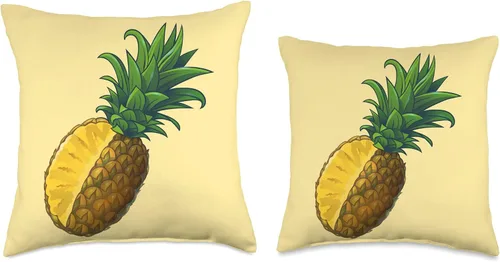 Miniatura 3 de Pineapple Nutrition Fresh Fruit Pineapples Gifts Nutrition Fresh Fruit Pineapples - Almohada de 16.0 x 16.0 in, multicolor