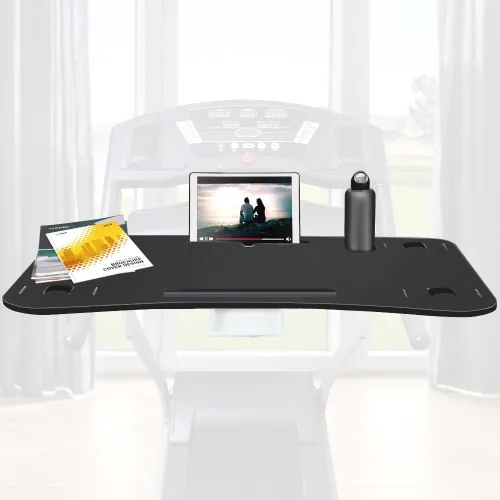 Miniatura 7 de KELIXU 39" Treadmill Desk Attachment, Universal Walking Laptop Holder Desk Ergonomic Platform Workstation for Treadmill with Cup Holder