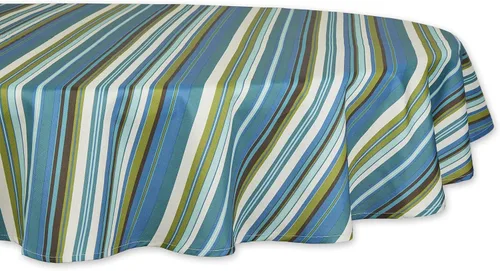 Miniatura 10 de DII - Colección de mesa de verano con rayas para exterior, uso múltiple, lavable a máquina, juego de manteles reversibles, 13x19, casa de playa