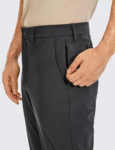 Miniatura 3 de CRZ YOGA Pantalones de golf cómodos para todo el día para hombre, 303234 pulgadas, de secado rápido, ligeros, con bolsillos