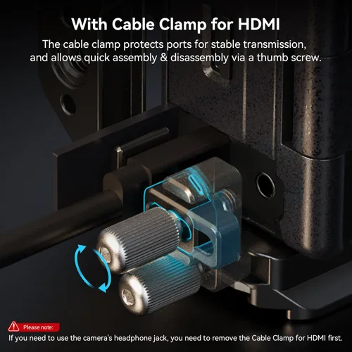 Miniatura 4 de Kit de Jaula SmallRig para Sony A6700 con Abrazadera de Cable para HDMI, Placa de Liberación Rápida Integrada para Tipo Arca, Jaula de Vídeo