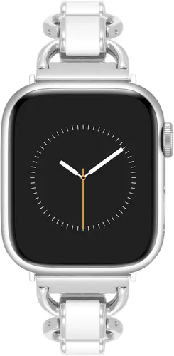 Miniatura 14 de Pulsera de cadena de moda Anne Klein para Apple Watch, segura, ajustable, correa de repuesto para Apple Watch, se adapta a la mayoría de las muñecas