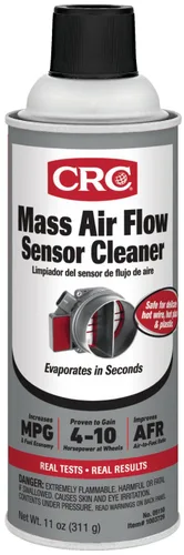 Miniatura 5 de CRC 05078 Limpiador de cuerpo y entrada de aire del acelerador - 12 onzas de peso y limpiador de sensor de flujo de aire masivo 05110 - 11 onzas