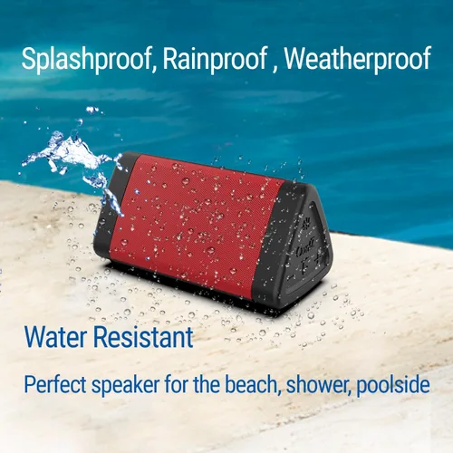 Miniatura 5 de Oontz - Altavoz Bluetooth portátil Angle 3 mejorado 5.0-10W de sonido, batería de 14 horas, rango inalámbrico de 100 pies, resistente al agua IPX5