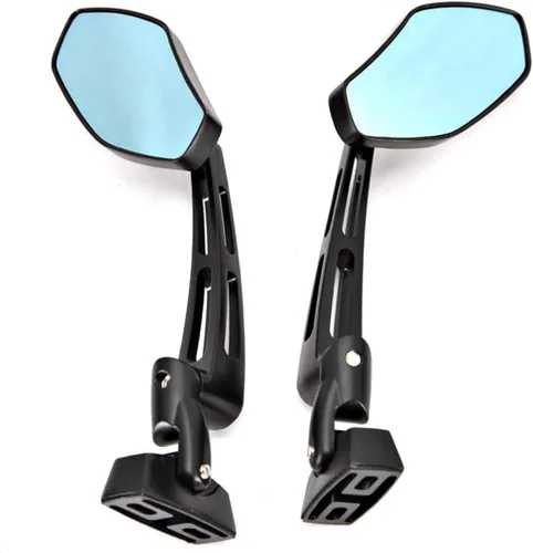 Miniatura 3 de INNOGLOW Espejos de la motocicleta, Negro Racing Retrovisor Espejos CNC de Aluminio Antideslumbrante Espejo Lateral para H-onda CBR 600 F3 F4i