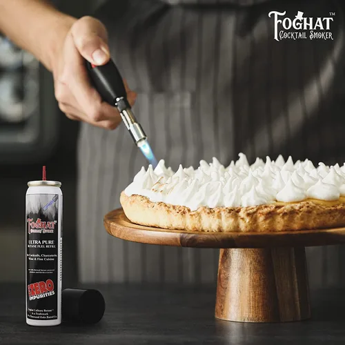Miniatura 7 de Foghat - Recambio de combustible de butano culinario (paquete de 12 x 2.0 fl oz), recipiente de repuesto de butano para encendedor de antorchas, se